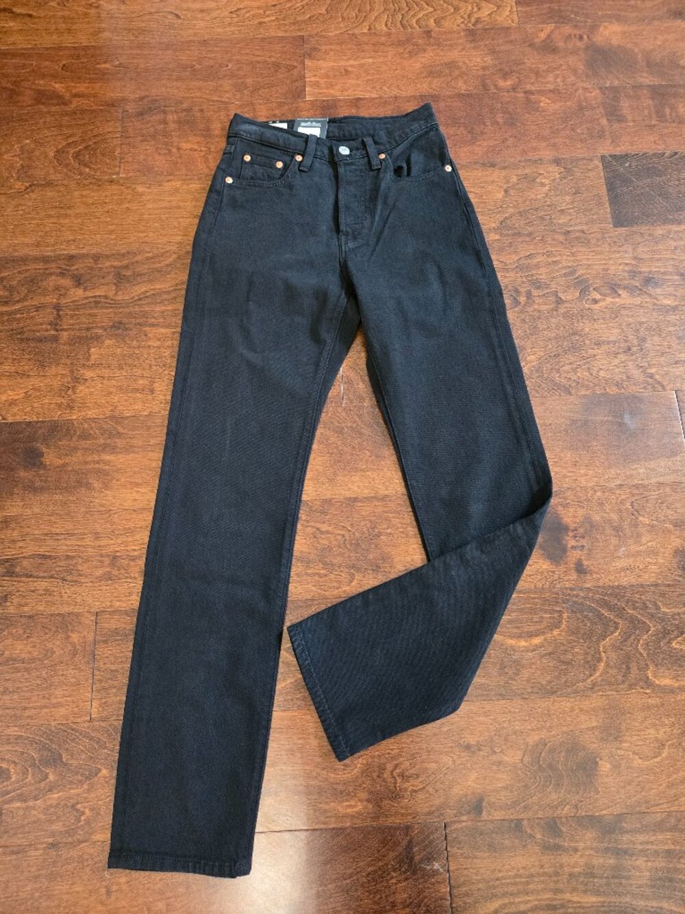 Black Levi's 501 Original Jeans